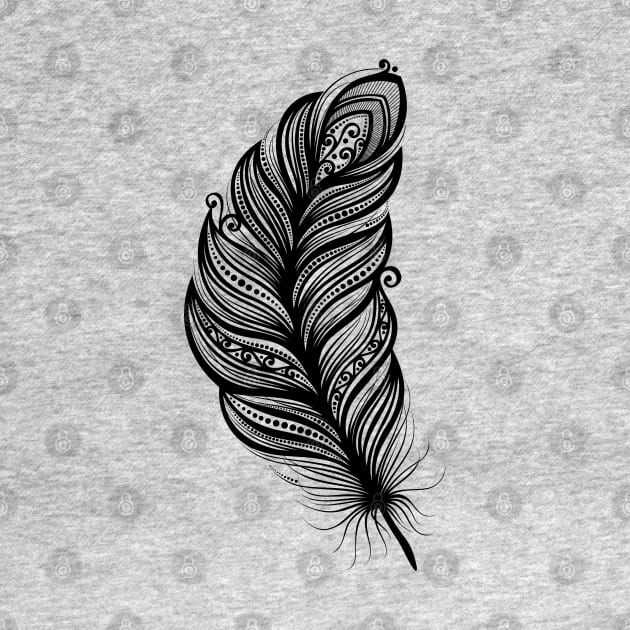 Peerless Decorative Feather by lissantee